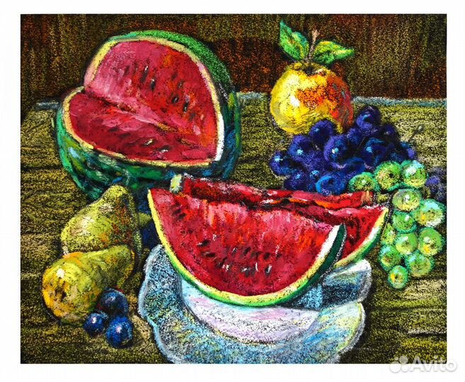 Картины масл. пастель