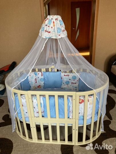 Детская кроватка трансформер