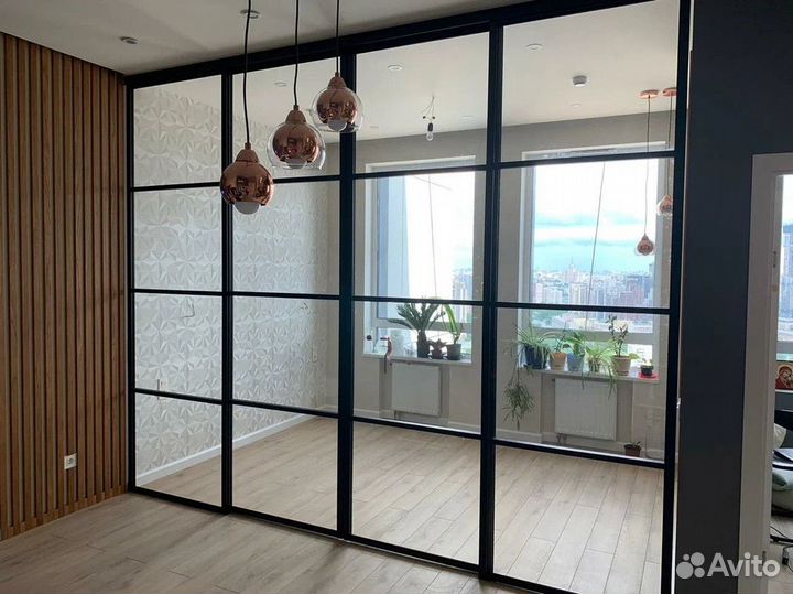 Декоративная перегородка для зонирования комнаты