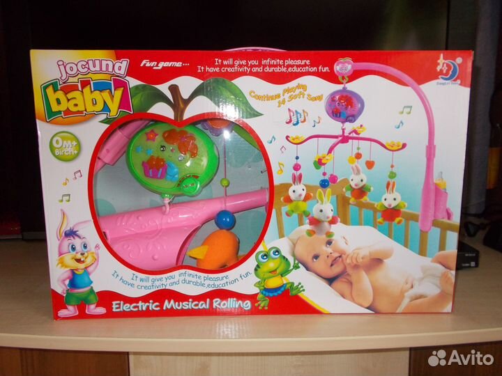 Музыкальный мобиль на кроватку