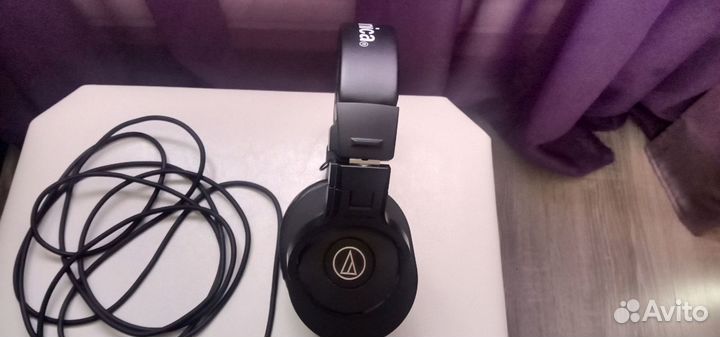 Проводные наушники audio technica ath-m20x