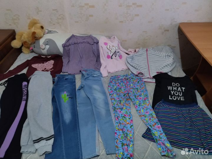 Детские вещи пакетом на девочку 11-12 лет