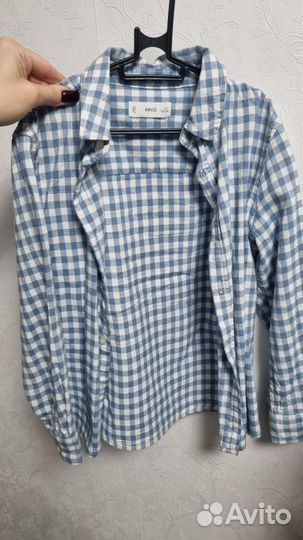 Рубашка для мальчика 122 mango