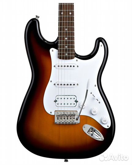 Электрогитара fender squier bullet trem HSS BSB