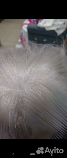 Модель на лиирование волос, (загущение волос)