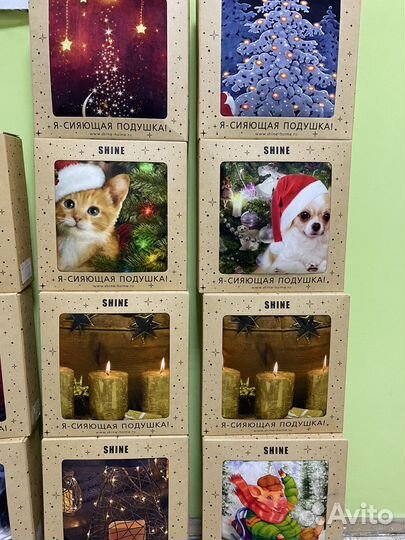 Свитящиеся подушки