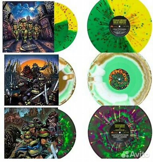 Черепашки Ниндзя Vinyl Soundtrack 1-3