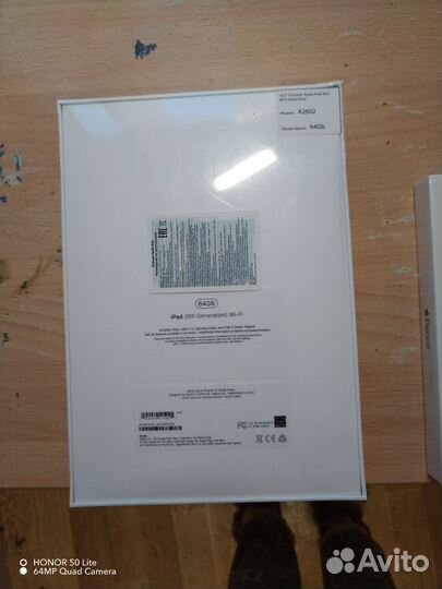 Планшет apple iPad 10.2 2021 64 гб