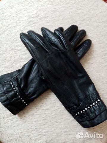 Перчатки женские кожаные 8 размер