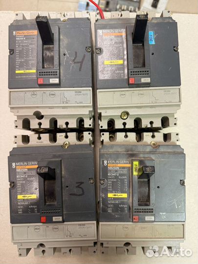 Schneider merlin gerin nb250n