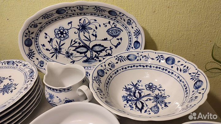 Набор столовой посуды на 6 персон Kahla GDR