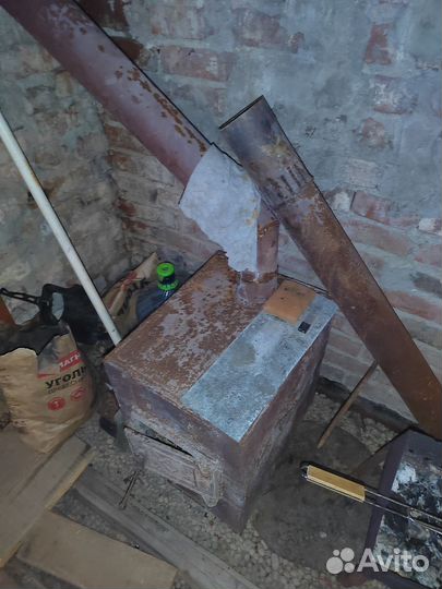 Печь буржуйка для гаража