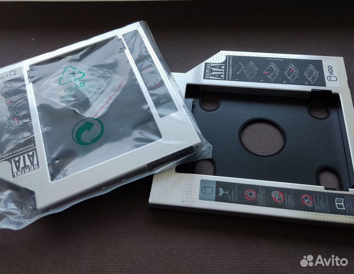 Переходник Optibay SATA 9,5 и 12,7