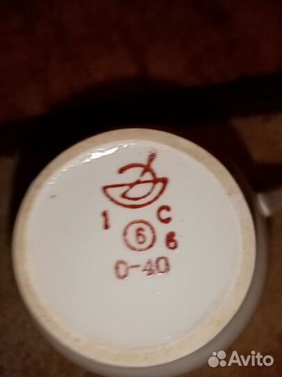 Набор чашек СССР