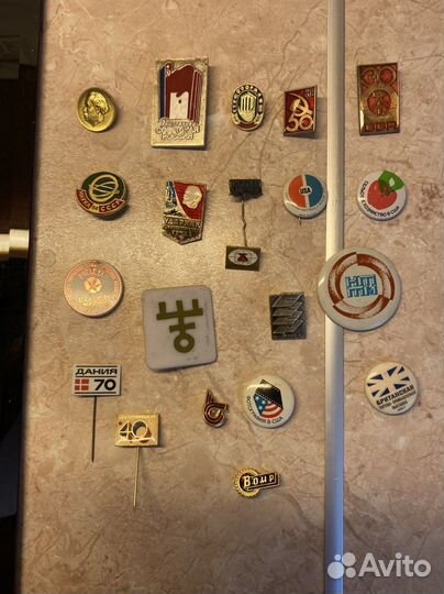 Значки с выставок