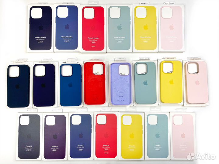 Чехлы для iPhone 14, 14 Pro, 14 Pro Max (50 видов)