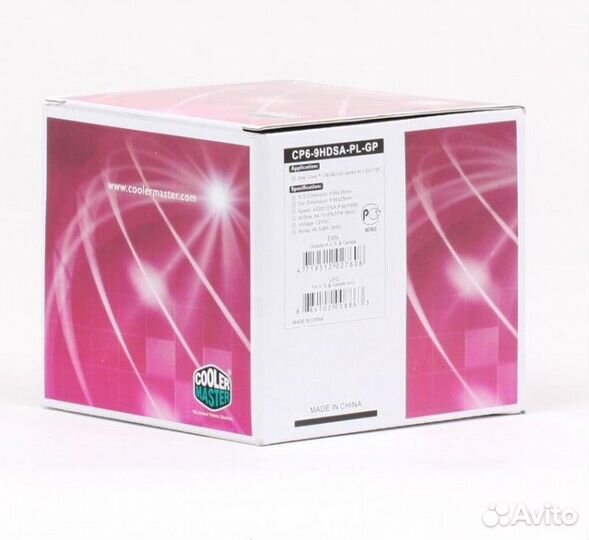 Кулер Cooler Master CP6-9hdsa-PL-GP (LGA1156)