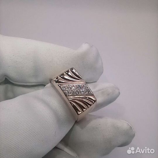 Золотое кольцо, 585, р-р 18,5