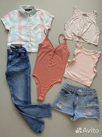 Пакет вещей для девочки подростка 146 152