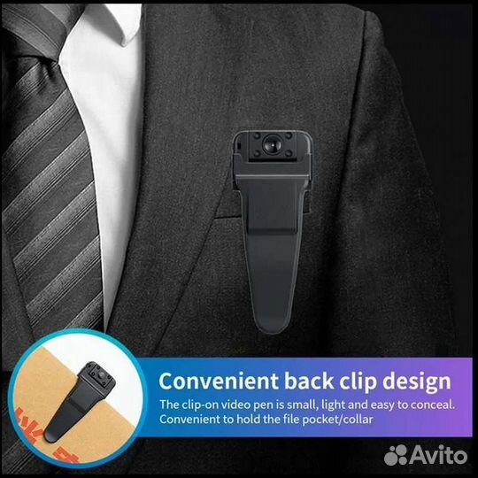 Мини камера wifi нагрудный регистратор