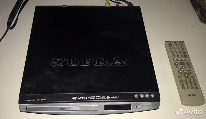 Dvd плеер supra