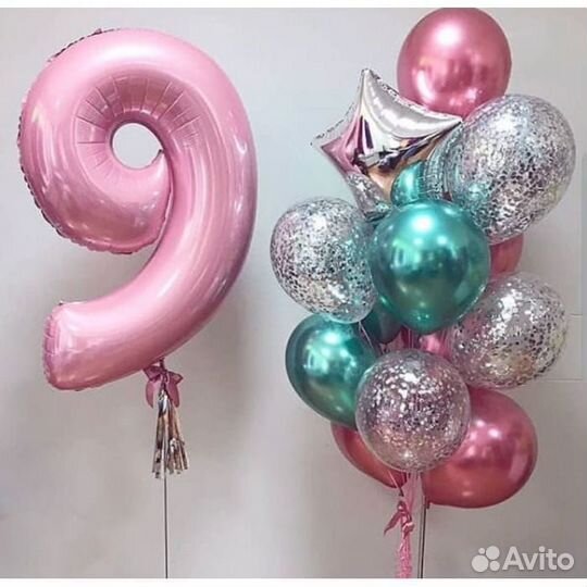 Воздушный шар с гелием