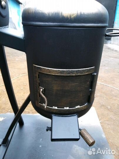 Мангал-коптильня 4в1 