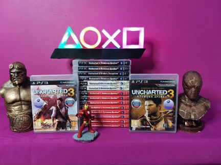 Диск PS3 Uncharted 3 Иллюзии Дрейка