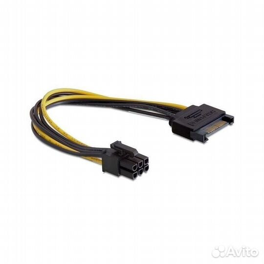Переходники питания для видеокарт, SATA, Molex