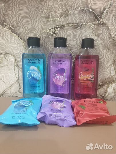 Набор из гелей для душа и мыла для рук от Oriflame