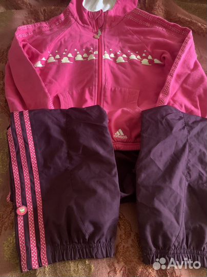 Спортивный костюм adidas для девочек 8 лет