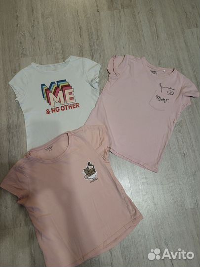 Футболки для девочки р.128