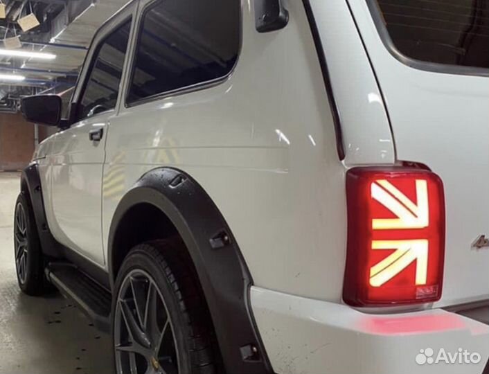 Расширители арок Нива Urban 2121 с болтами