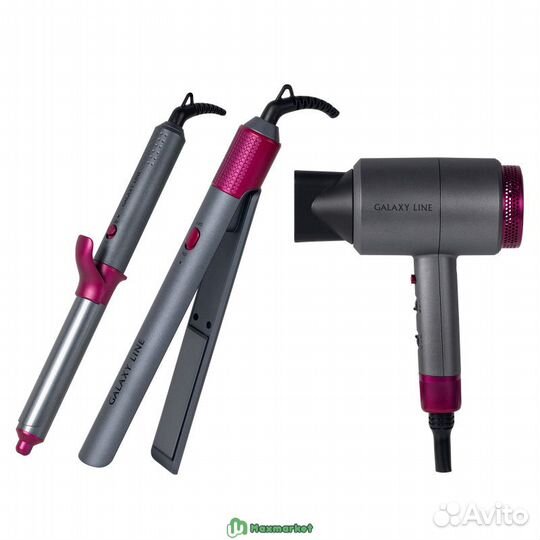 Набор для укладки волос Galaxy line GL 4722: фен