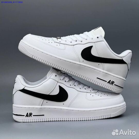 Nike Air Force 1 Black&White (Арт.32794)