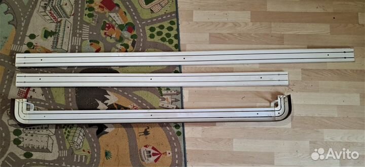 Карнизы для штор разные / 3 шт