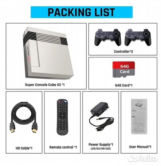 Игровая приставка консоль x Cube