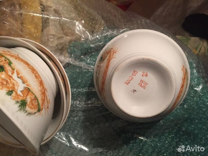 Пиалы пфз СССР. Высший сорт. Винтаж. Антиквариат