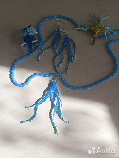 Бисер фигурки, цветы, животные