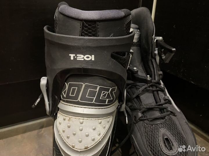 Ролики roces t-201 и сумка для роликовых коньков
