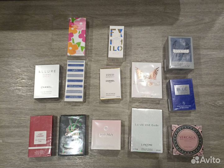 Духи chanel, dolce&gabbana