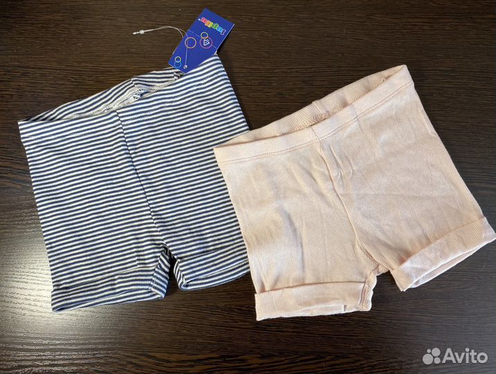 Шорты велосипедки новые 2 шт комплект