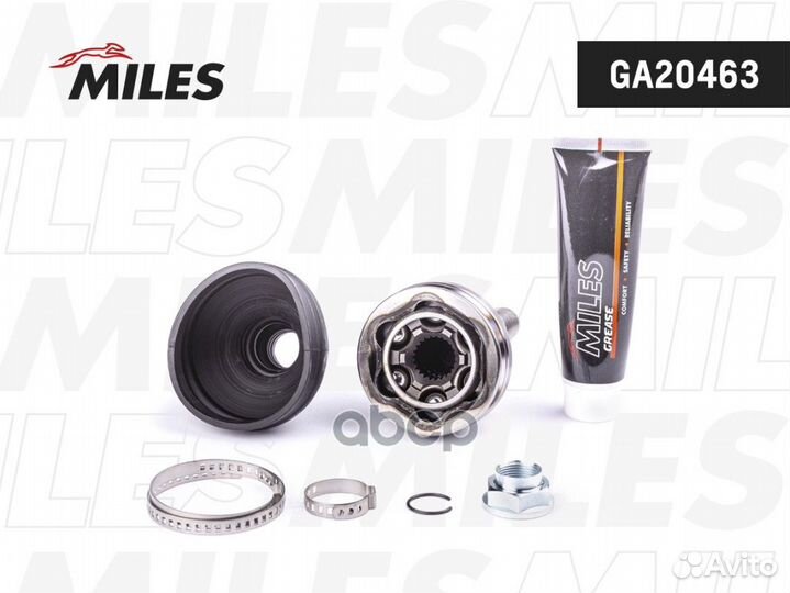 Шрус toyota camry/carina 1.3-1.8 86-97 нар. GA2