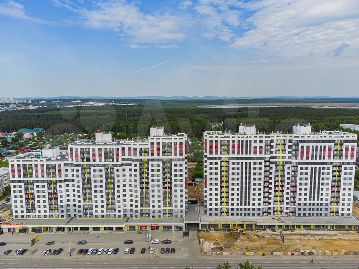 2-к. квартира, 64,7 м², 3/21 эт.