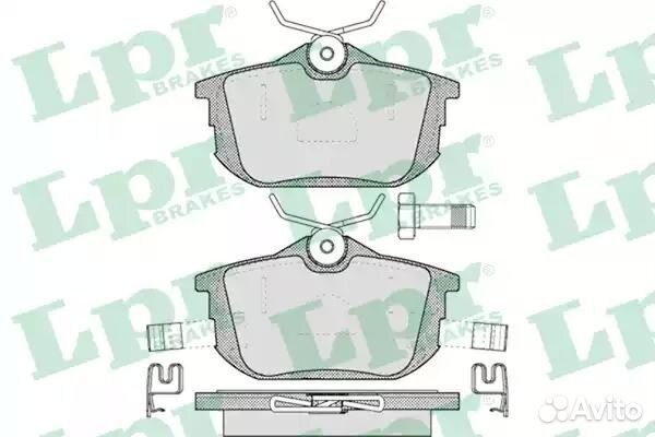 Колодки тормозные дисковые