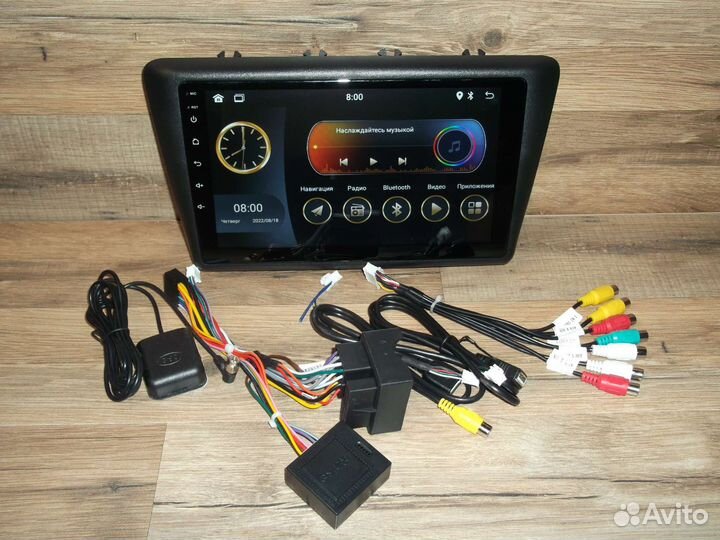 Магнитола Skoda Rapid Android GPS WiFi