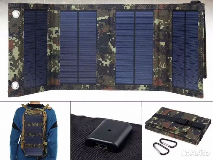 Солнечная панель USB зарядное устройство