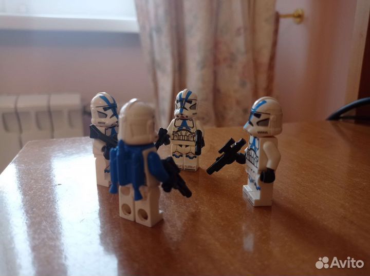 Lego star wars клоны 501 легиона