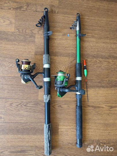 Удочки поплавочные телескопические