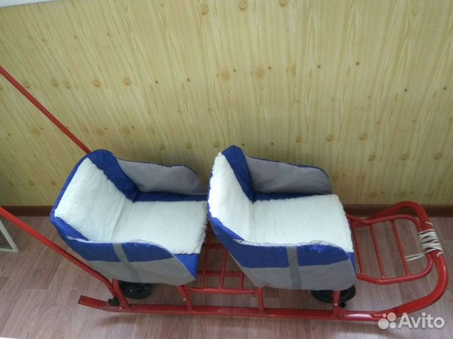 Санки для двойни или погодок